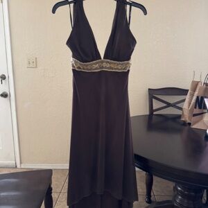 My Michelle Brown Dress